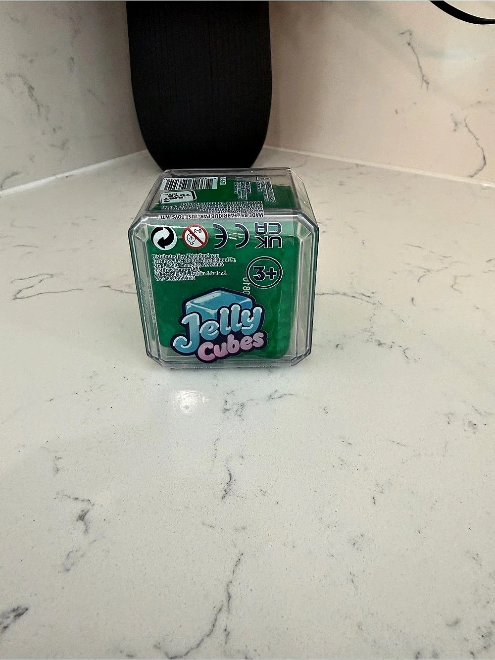 Jelly Cubes Green Sensory Toy NWT